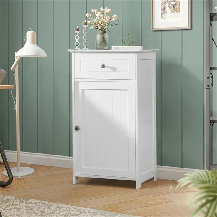 Wildon Home Deonca Freestanding Bathroom Cabinet Wayfair